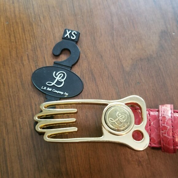 LB belt company golf tee belt - Picture 2 of 3